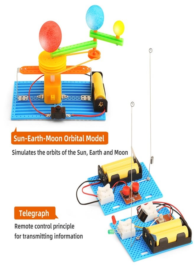 BeAndge STEM Science Kits for Kids Age 8-12, Boys Activities Robot Building Kit 6-8 Girls Engineering Projects STEM Toys Learning Educational Science Game Experiment Gifts for 6 7 8 9 10 11 Year Old Activity - Image 3